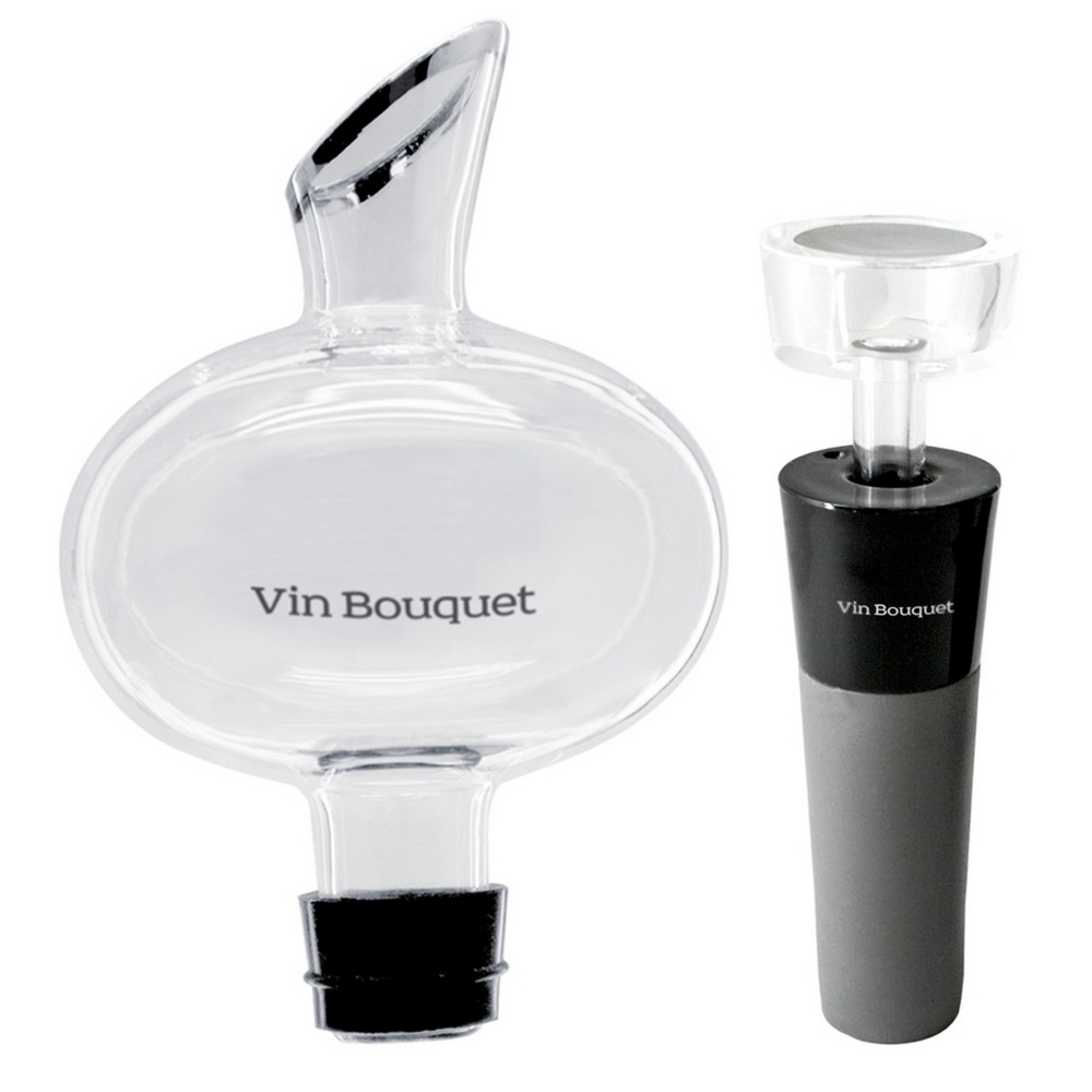 Vin Bouquet  Мини декантер и вакуум тапа за вино